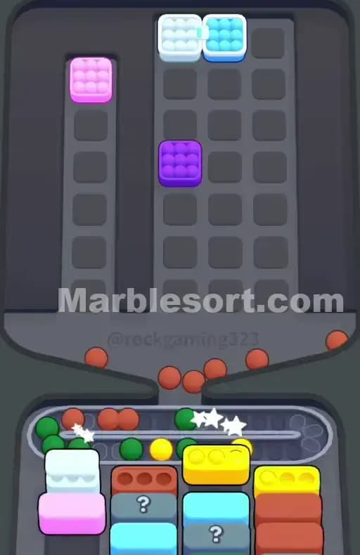 Marble Sort Level 214 Solution 3