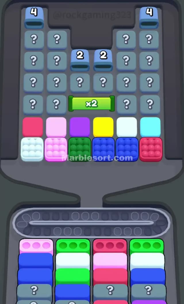 Marble Sort Level 80 Gameplay