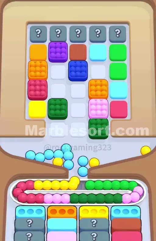 Marble Sort Level 199 Solution 1
