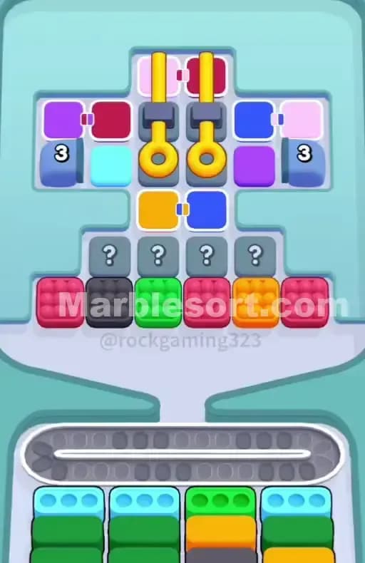 Marble Sort Level 343 Screenshot