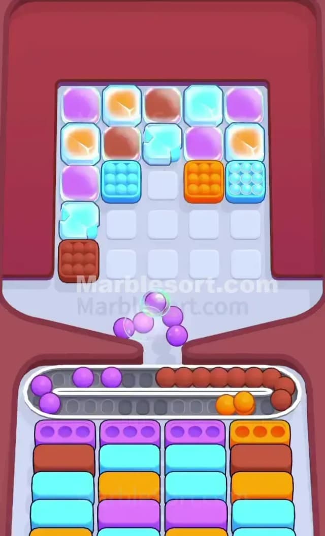 Marble Sort Level 761 Solution 1