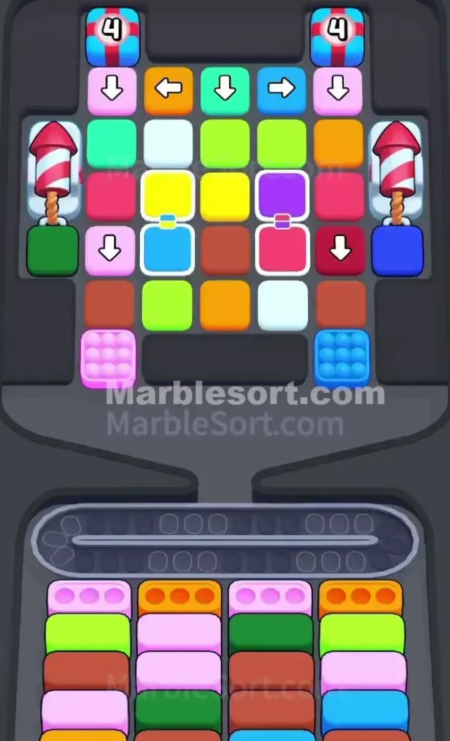 Marble Sort Level 764 Gameplay