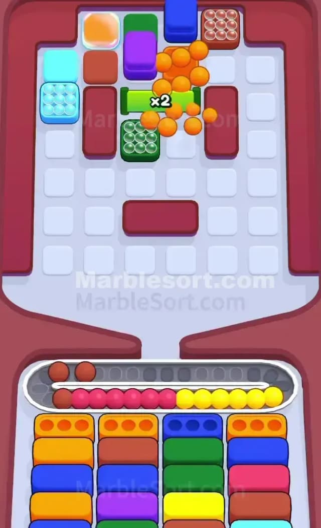 Marble Sort Level 766 Solution 2