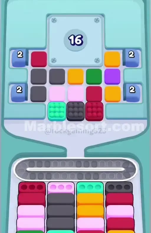 Marble Sort Level 273 Gameplay