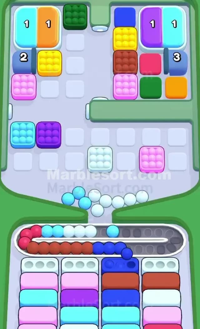 Marble Sort Level 799 Solution 1