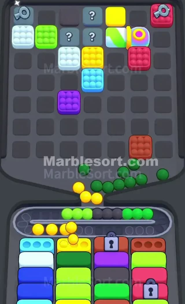 Marble Sort Level 800 Solution 2