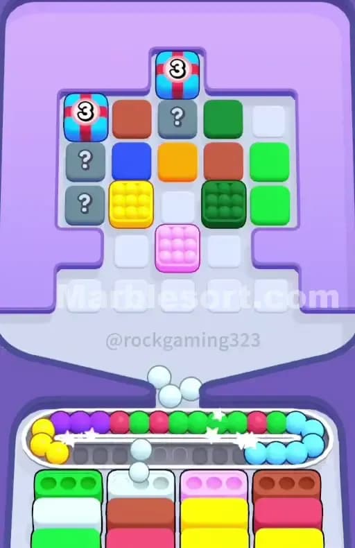 Marble Sort Level 296 Solution 1