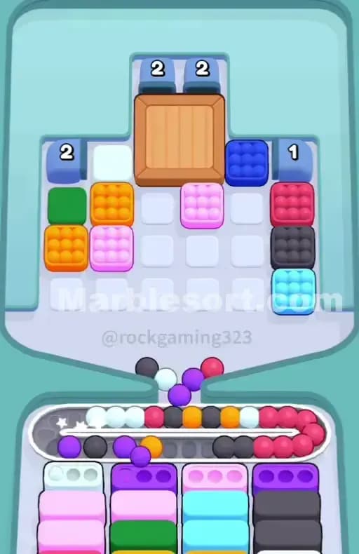 Marble Sort Level 192 Solution 1