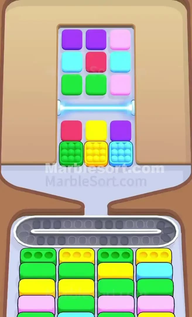 Marble Sort Level 741 Screenshot