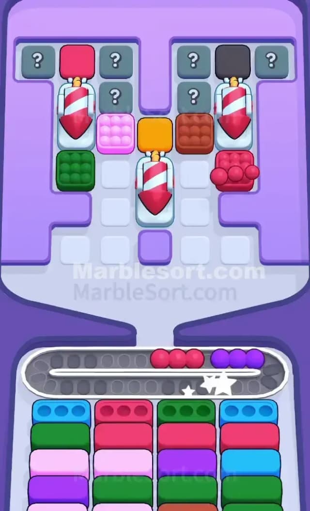 Marble Sort Level 672 Solution 1