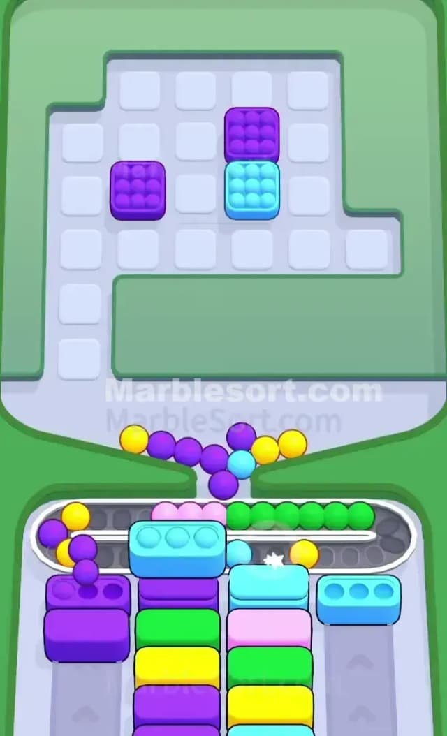 Marble Sort Level 721 Solution 3