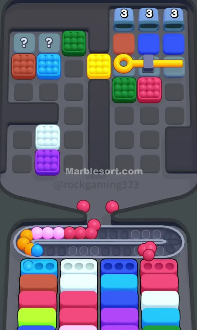 Marble Sort Level 330 Solution 1