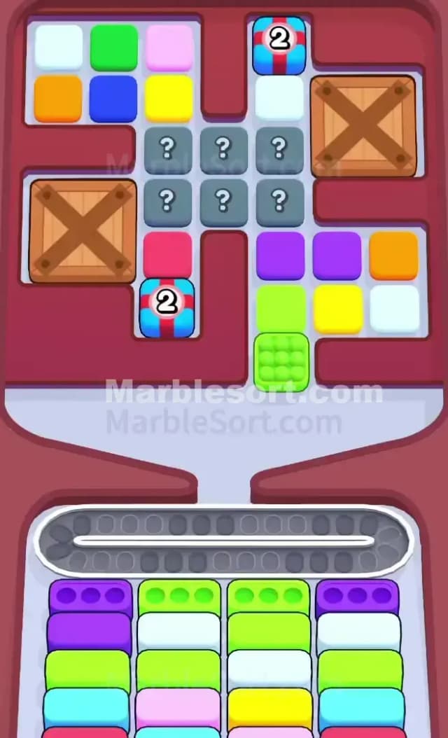 Marble Sort Level 378 Gameplay