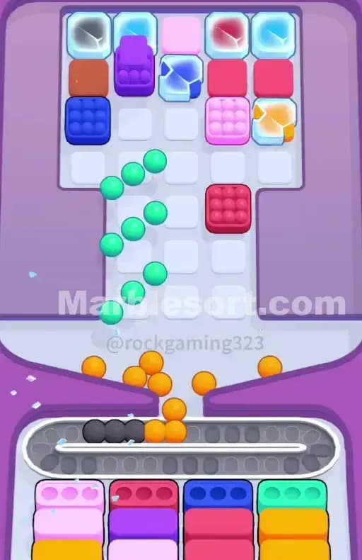 Marble Sort Level 243 Solution 2
