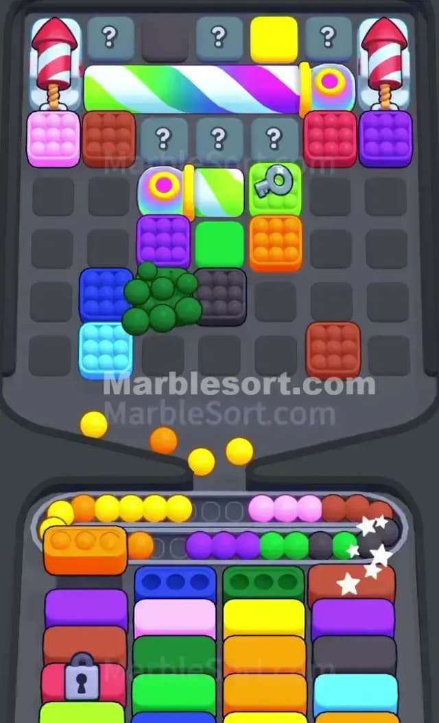 Marble Sort Level 800 Solution 1