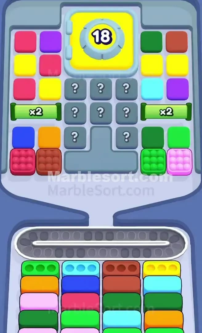 Marble Sort Level 316 Screenshot
