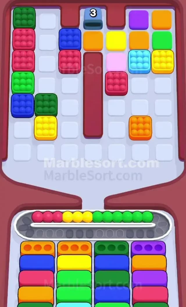 Marble Sort Level 379 Solution 2