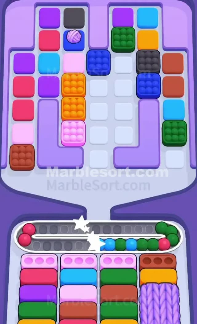 Marble Sort Level 678 Solution 1