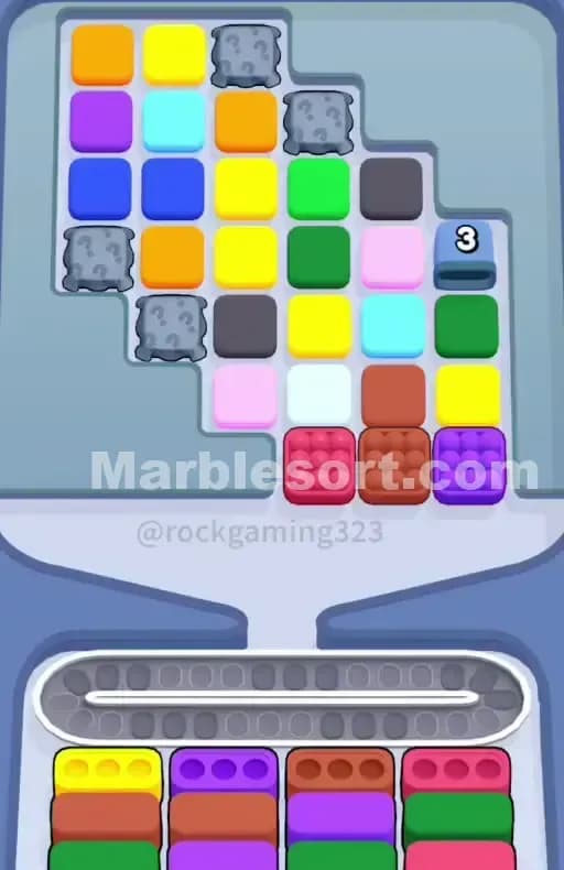 Marble Sort Level 238 Gameplay