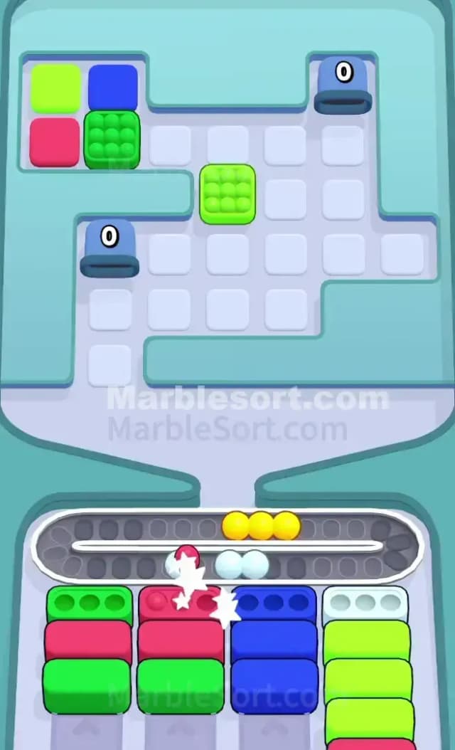 Marble Sort Level 805 Solution 3