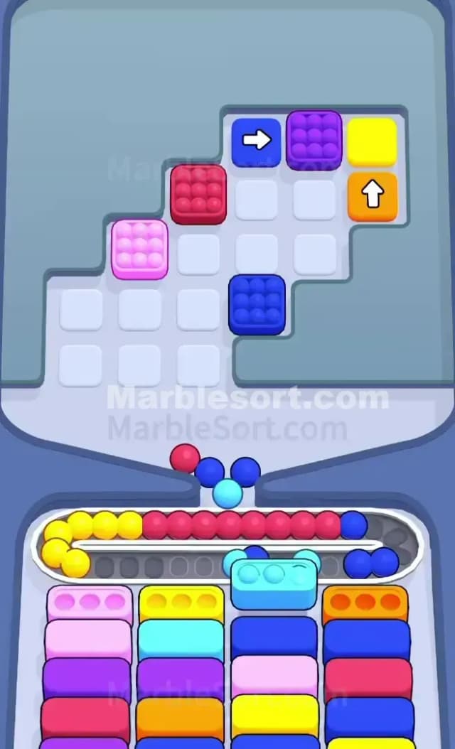 Marble Sort Level 622 Solution 2