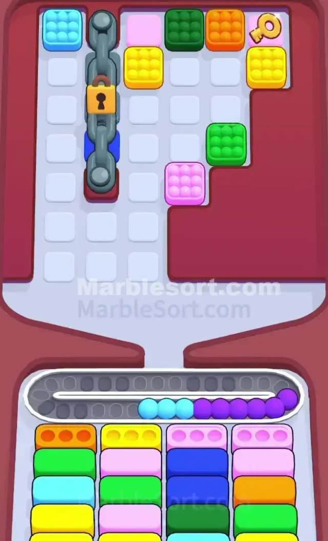 Marble Sort Level 225 Solution 2