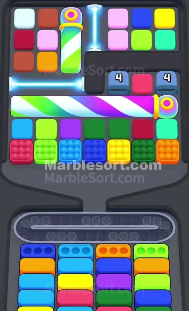 Marble Sort Level 750 Gameplay