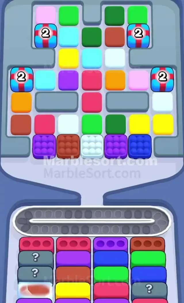 Marble Sort Level 318 Gameplay