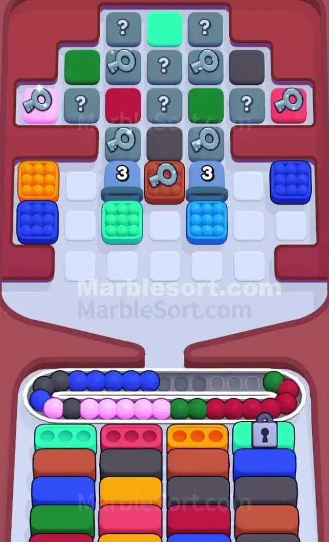 Marble Sort Level 693 Solution 1