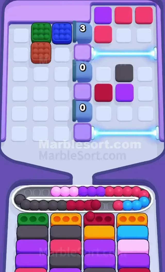 Marble Sort Level 753 Solution 2