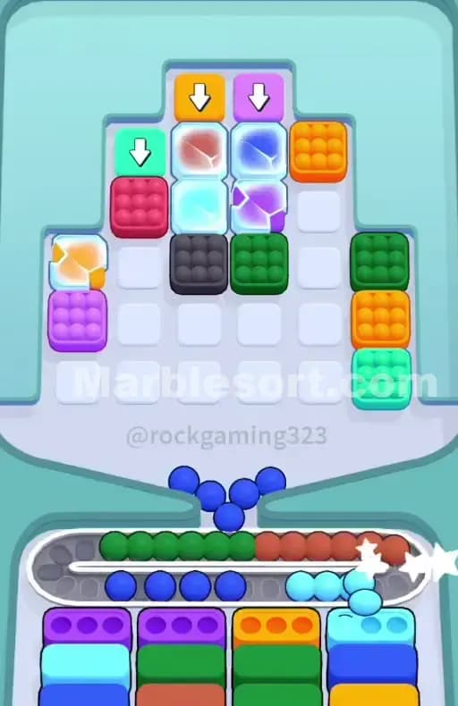 Marble Sort Level 342 Solution 1