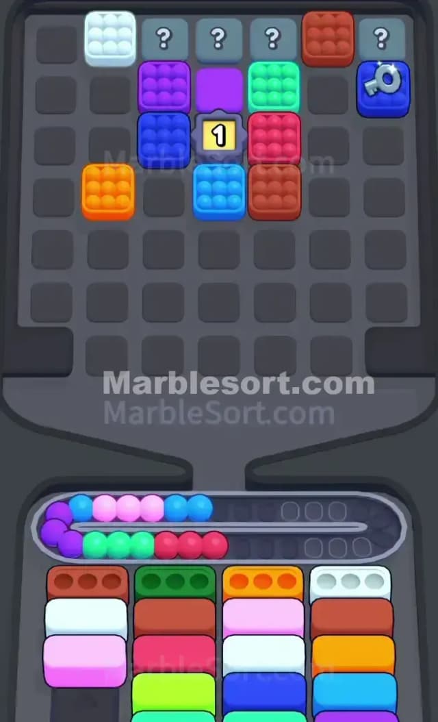 Marble Sort Level 350 Solution 2