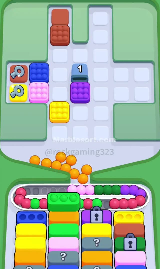Marble Sort Level 339 Solution 2