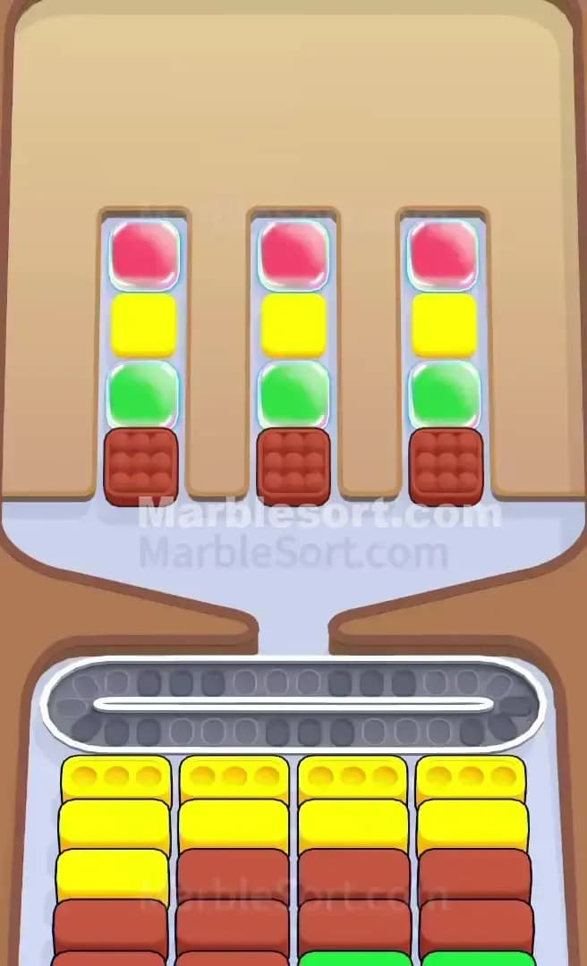 Marble Sort Level 662 Screenshot