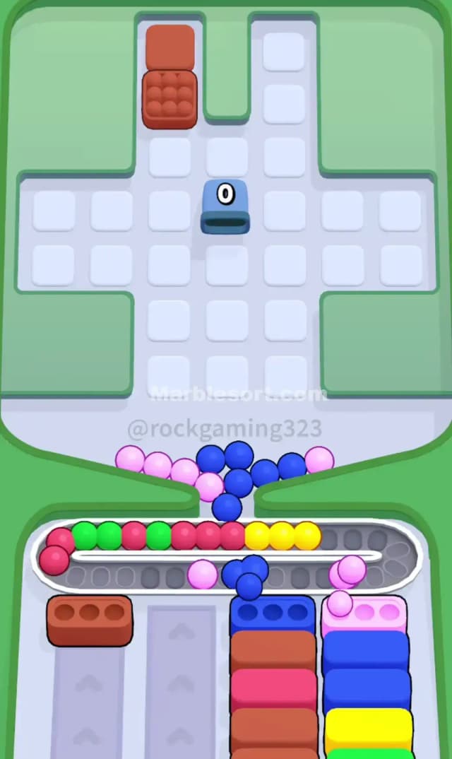 Marble Sort Level 339 Solution 3