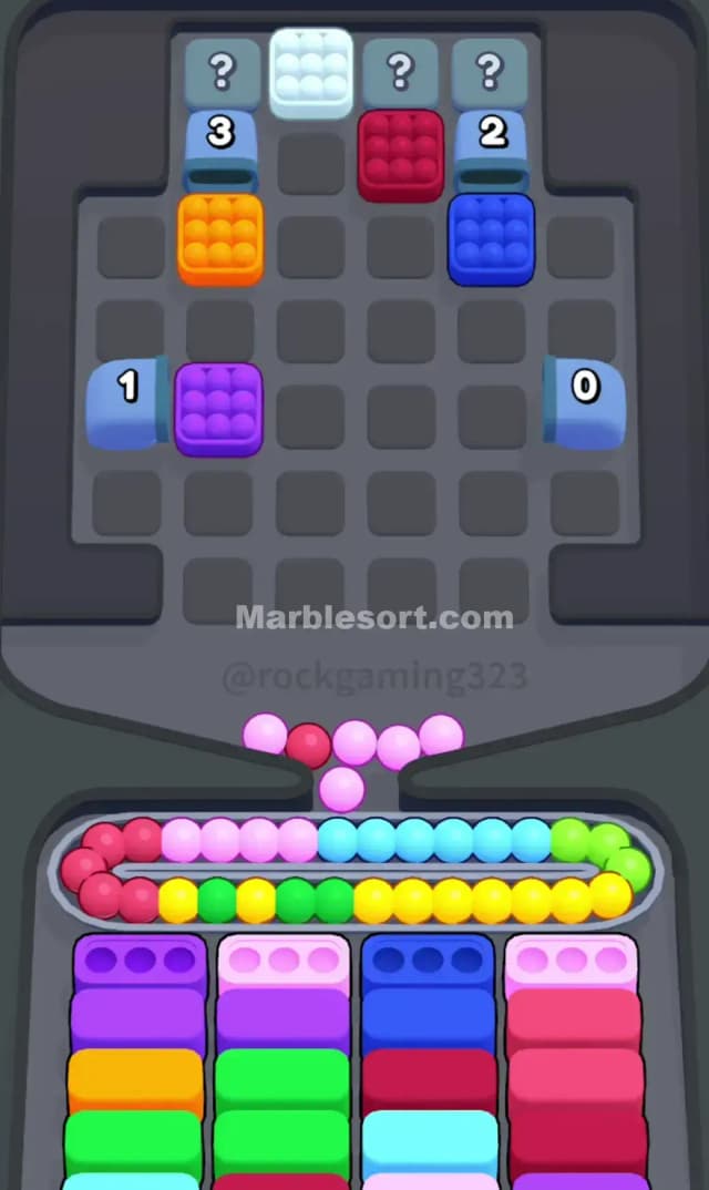 Marble Sort Level 320 Solution 1