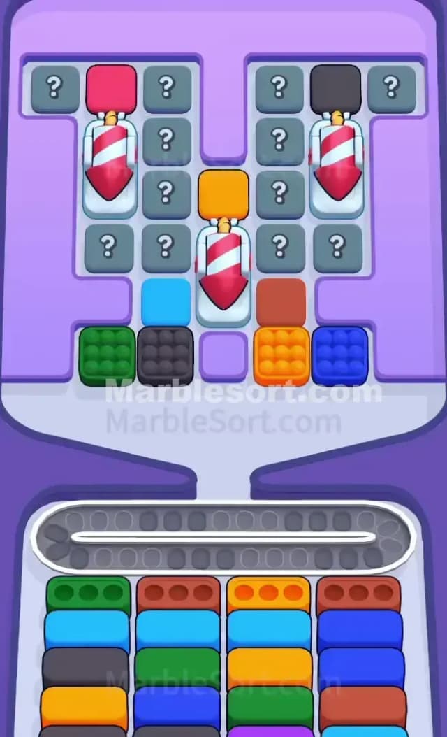 Marble Sort Level 672 Gameplay