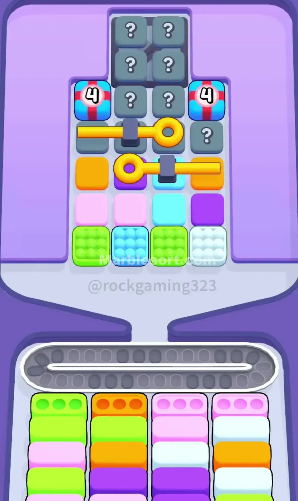 Marble Sort Level 212 Screenshot