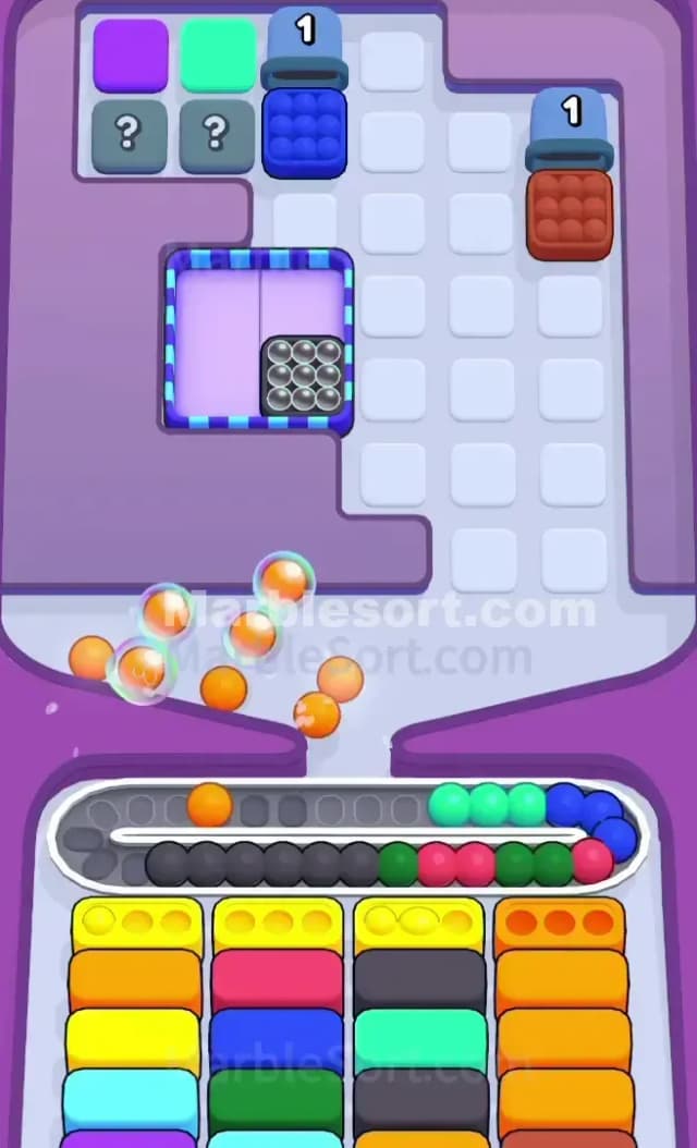 Marble Sort Level 709 Solution 2