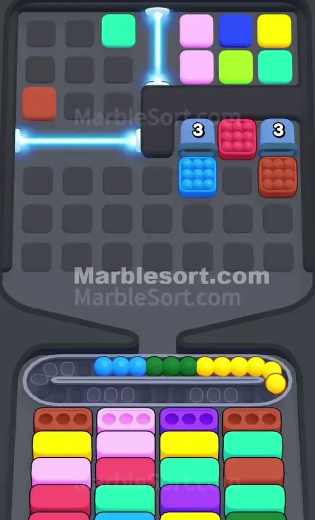 Marble Sort Level 750 Solution 2