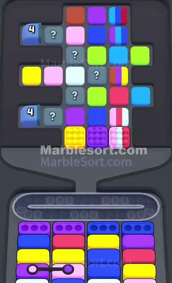 Marble Sort Level 380 Screenshot