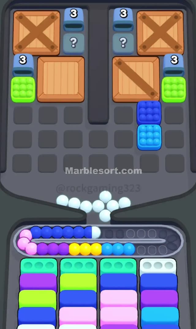 Marble Sort Level 274 Solution 1