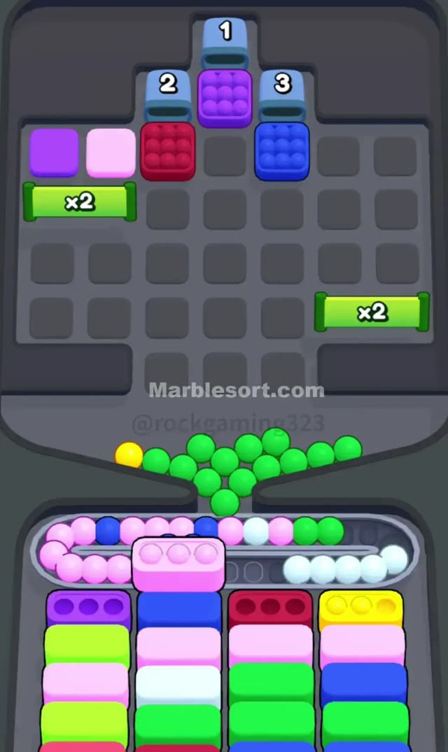 Marble Sort Level 297 Solution 2