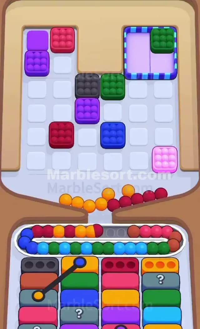 Marble Sort Level 278 Solution 2