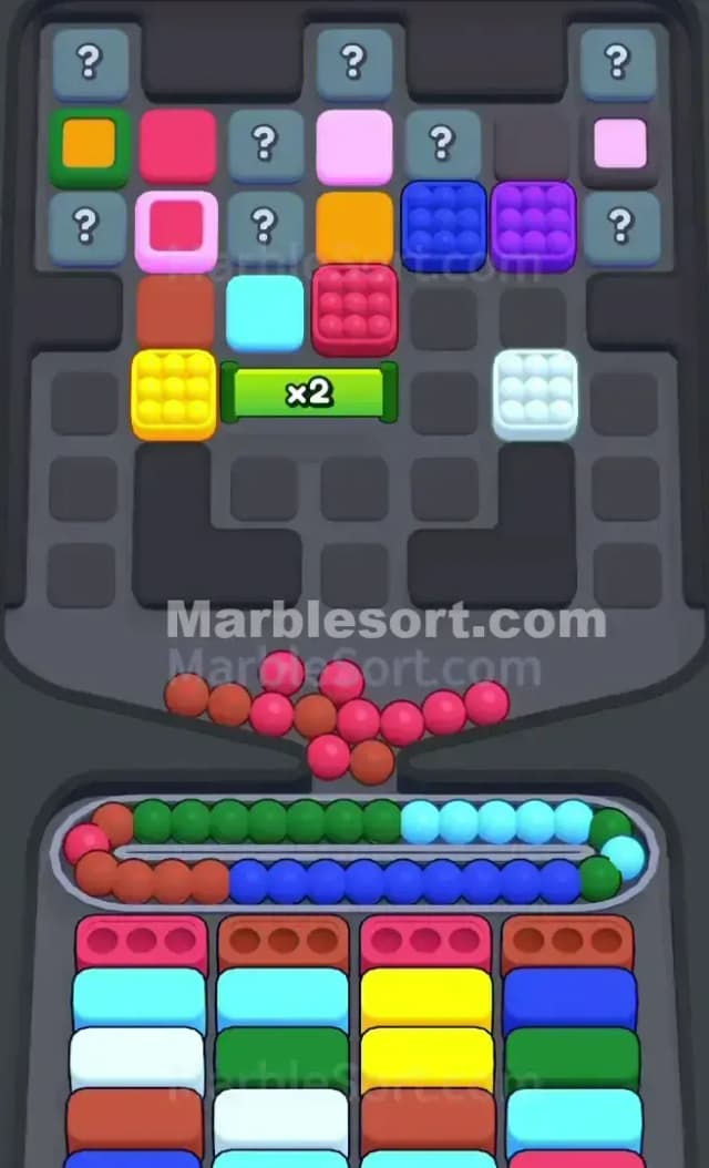 Marble Sort Level 707 Solution 1