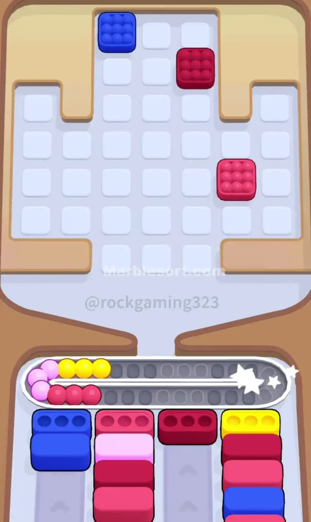 Marble Sort Level 209 Solution 3