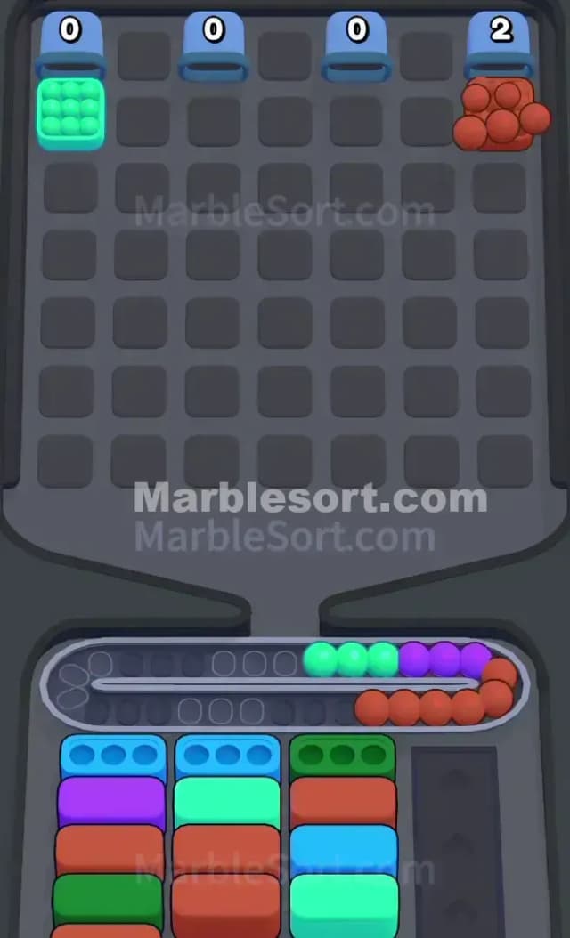 Marble Sort Level 647 Solution 3