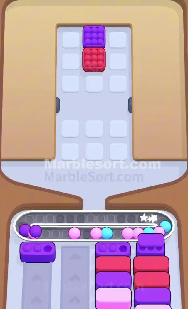 Marble Sort Level 741 Solution 3