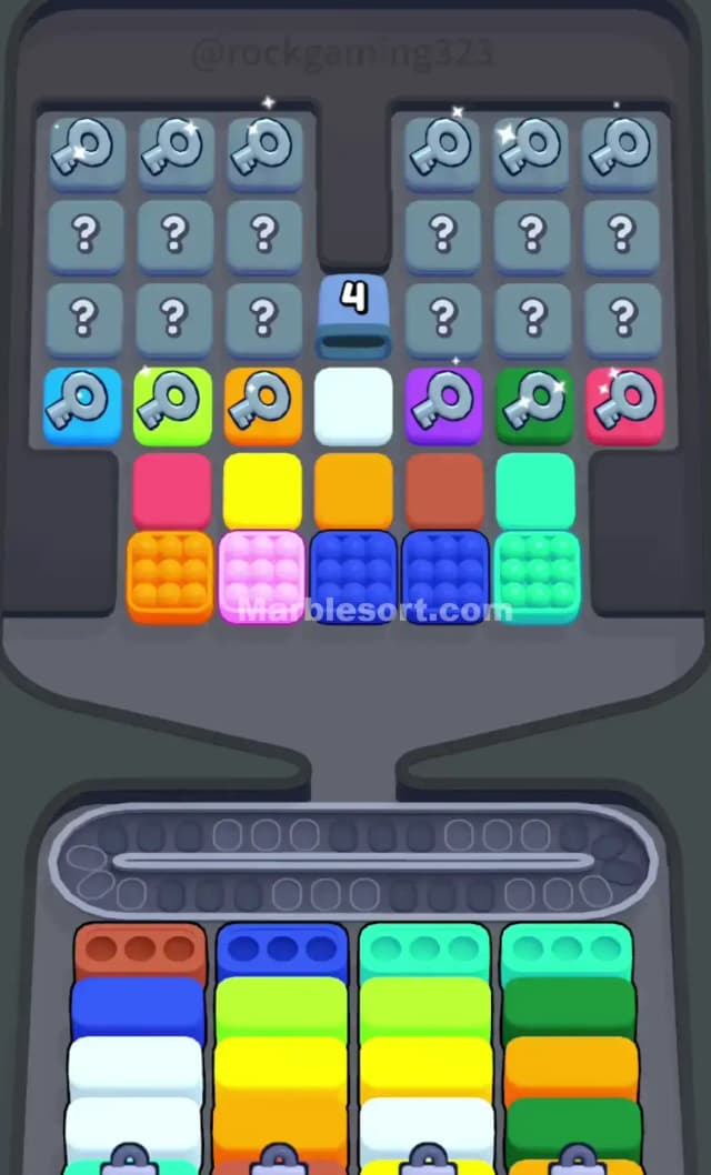 Marble Sort Level 147 Gameplay