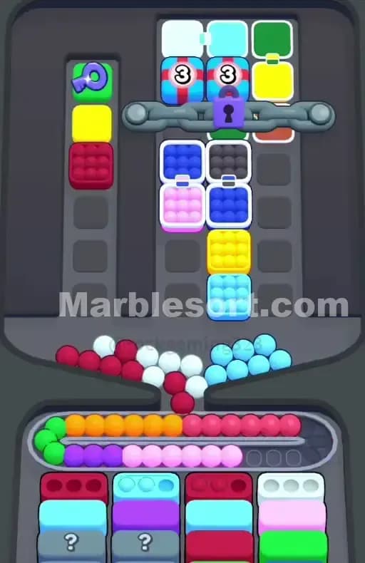 Marble Sort Level 214 Solution 1
